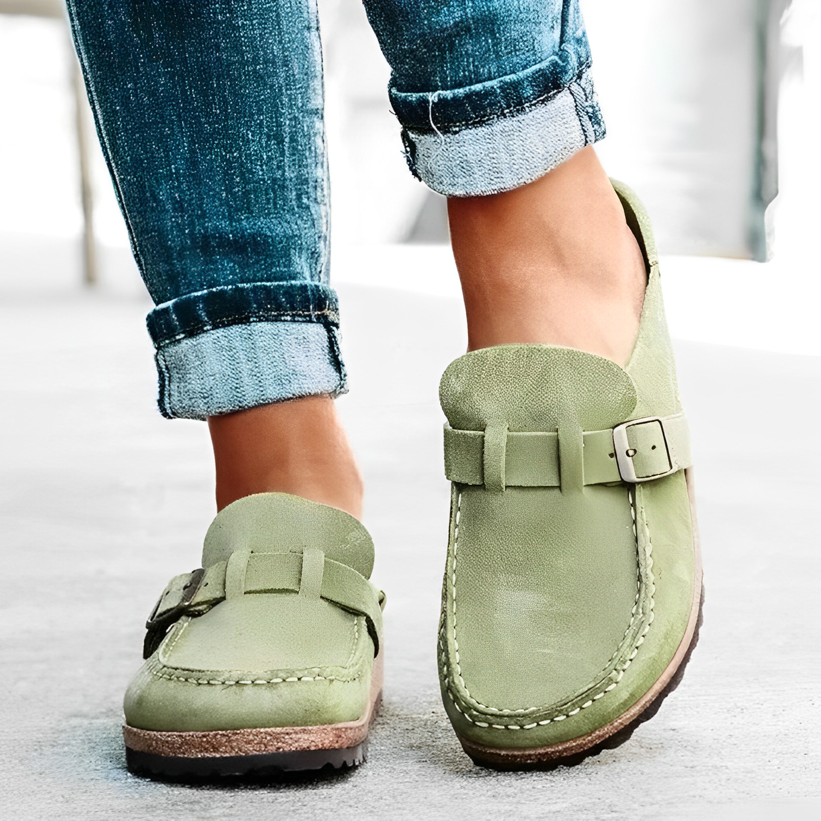 Sophia  - Stylish Moccasin Sandals