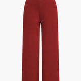 Elegant knit cardigan and pants set