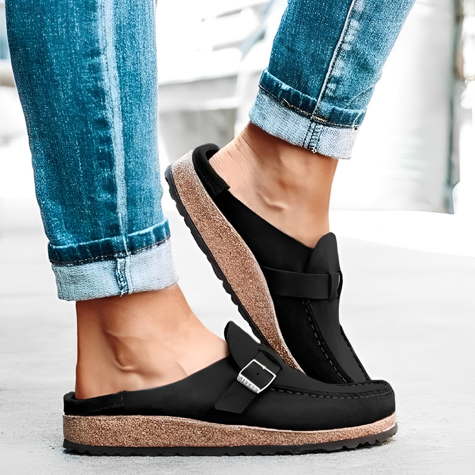 Sophia  - Stylish Moccasin Sandals