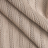 Soft knit co-ord set: tank top, cardigan & skirt
