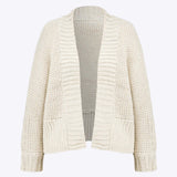 Effortless everyday style women's sweater cardigan