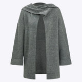 Elegant solid comfort women's sweater cardigan