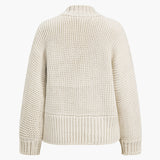 Effortless everyday style women's sweater cardigan