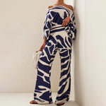Stylish Satin Two-Piece Set for Women