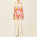 Stylish Satin Two-Piece Set for Women