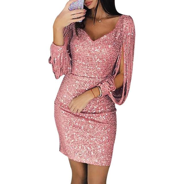 Olivia | Stylish V-Neck Party Dress