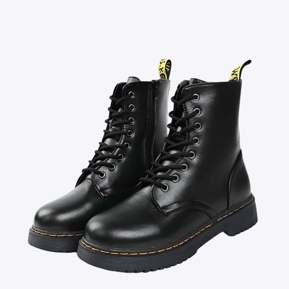 Trendy ankle-length women's boots