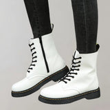 Trendy ankle-length women's boots