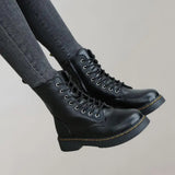 Trendy ankle-length women's boots