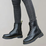Trendy ankle-length women's boots
