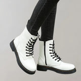 Trendy ankle-length women's boots