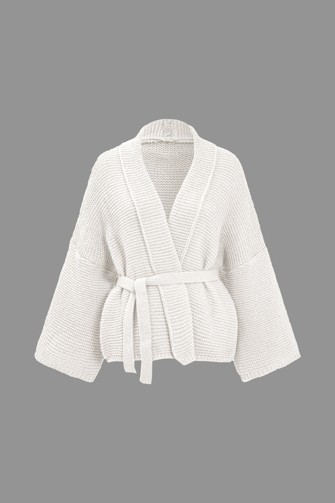 Elegant V-neck women's sweater cardigan