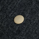 Cozy solid buttoned women's cardigan