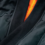 Cozy tie-front design women's puffer jacket