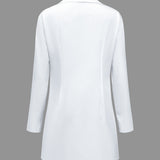 Stylish slit design long sleeve shirt