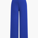 Elegant knit cardigan and pants set