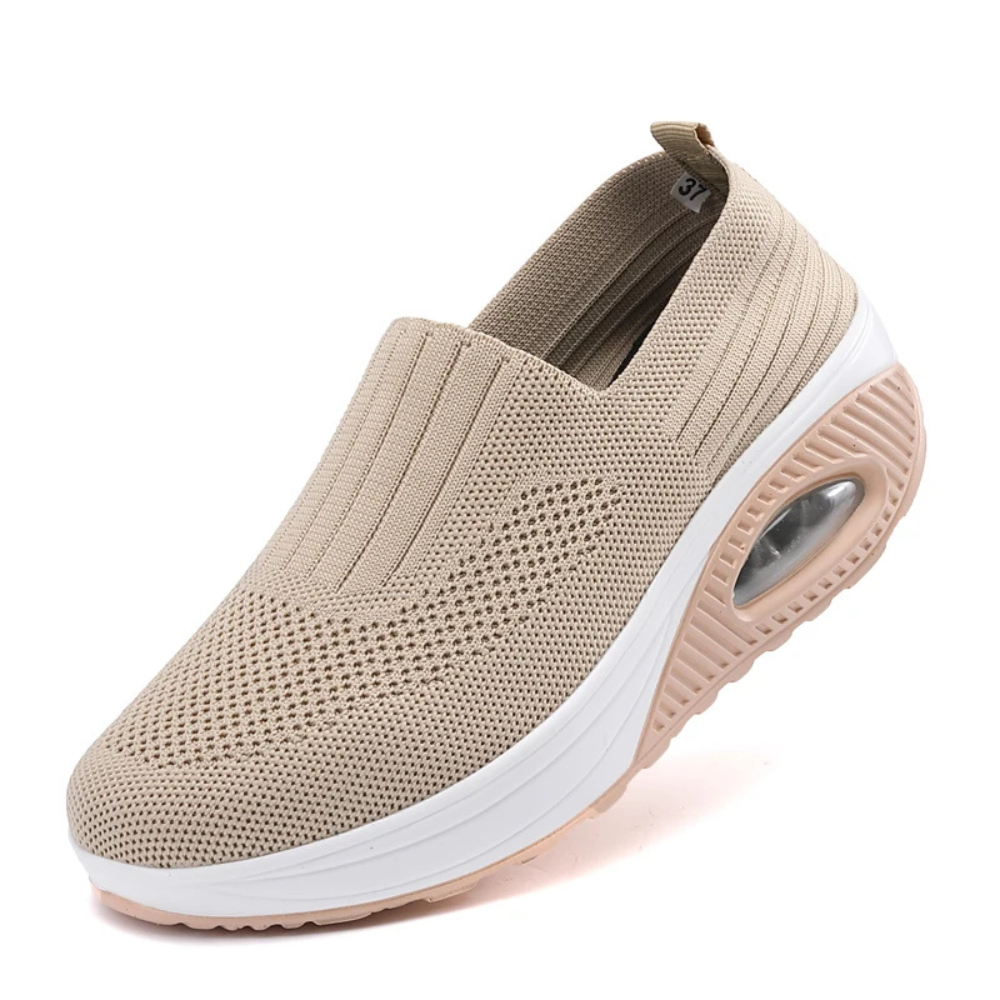 Isabella Wedge Heels - Breathable Comfort for Women