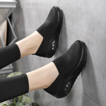 Isabella Wedge Heels - Breathable Comfort for Women